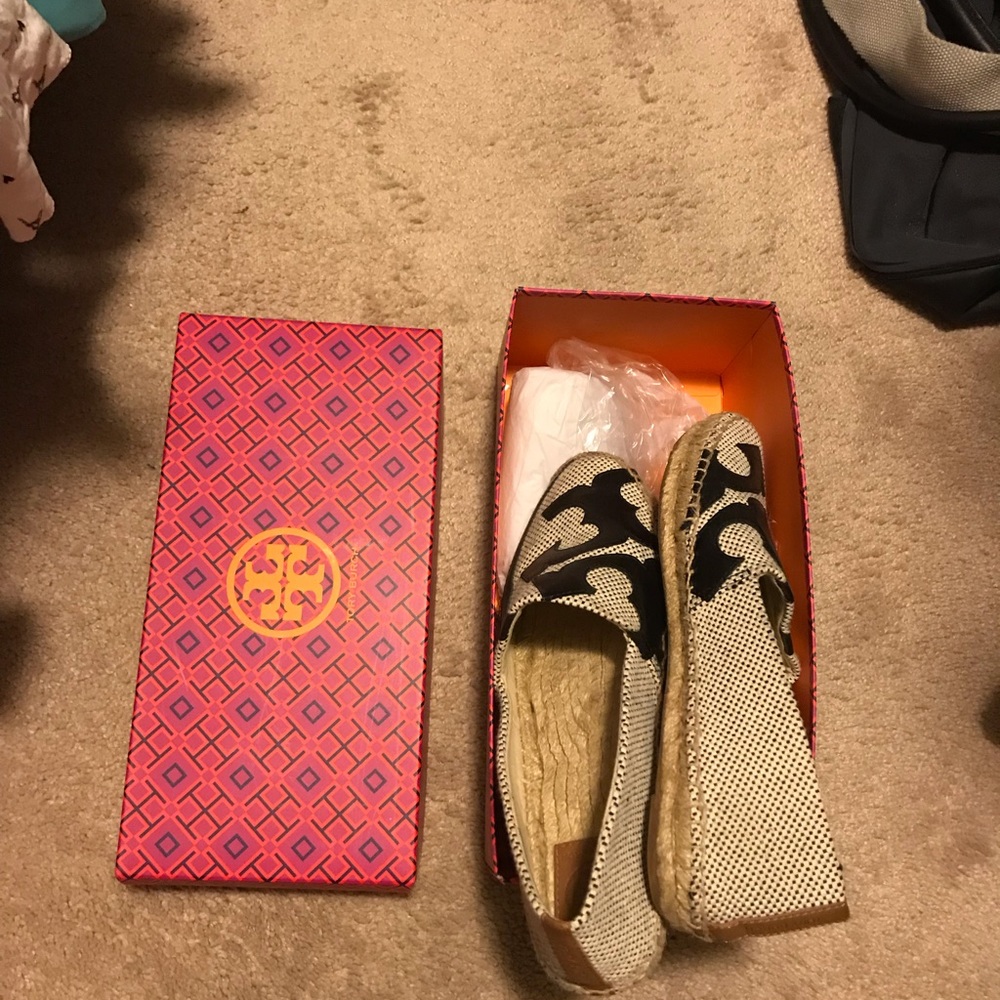 Tory Burch Lionne Espadrilles sz 9.5